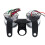 2-in-1 Motorcycle Odometer Speedometer Tachometer Speed Meter 12V 4
