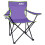 Folding Camping Chair for Adults and Kids Purple with Green trim Lightweight Foldable Chair Suitable for Outdoors From just be 4