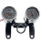2-in-1 Motorcycle Odometer Speedometer Tachometer Speed Meter 12V 6