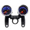 2-in-1 Motorcycle Odometer Speedometer Tachometer Speed Meter 12V 2