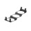 52mm 12V Car Triple Gauge Meter Panel Mount Holder Bracket Hole Pod Dash Black 4