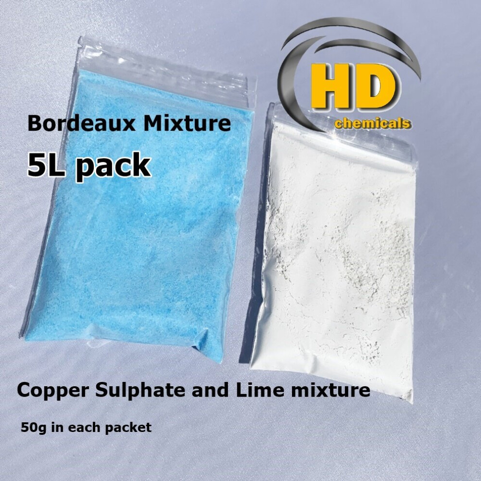 (50g each packet (5L)) Copper Sulphate Lime mixture Blight Canker Mildew