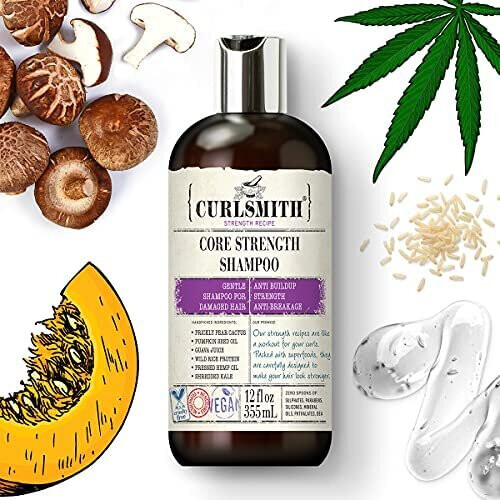 Curlsmith, Shampooing Force Fondamentale, 12 fl oz (355 ml) 1