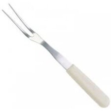 (White) 13" Cooks Fork EVER BLADE BBQ Colour Coded