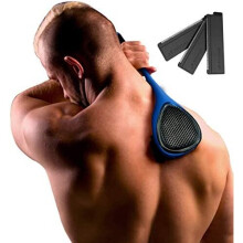 baKblade 2.0 Elite Plus - Back Hair Removal and Body Shaver (DIY), Ergonomic Handle, Shave Wet or Dry (Extra Blades Included)