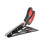 (Red) Pizza Scissor Stainless Steel Pizza Cutter With Detachable Spatula 3