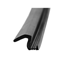 (Black) Joinery Seal Timber Wooden Window Doors Frame Gasket Draught Proofing Rubber EL