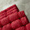 (Red) Boston 8 Pcs Luxury Cotton Towel Bale Set 6