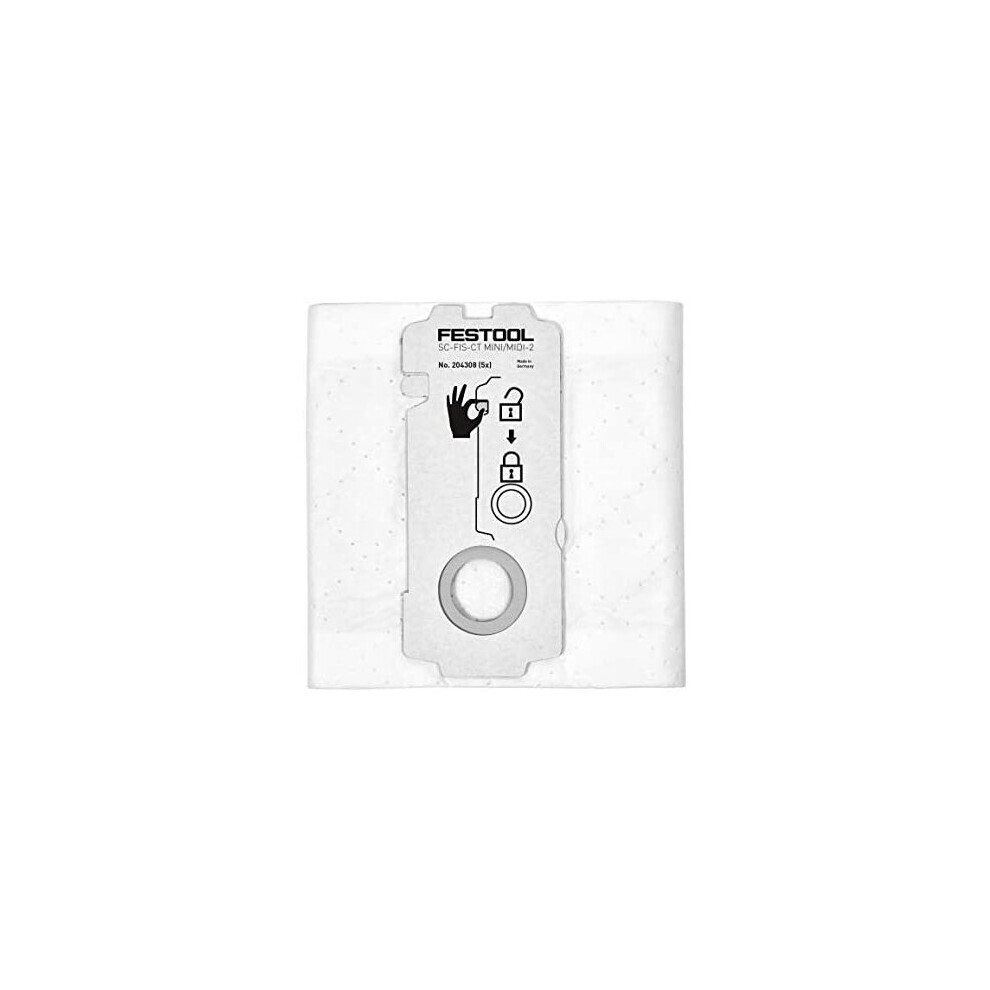 Festool 204308 Filter Bag, Multi-Colour