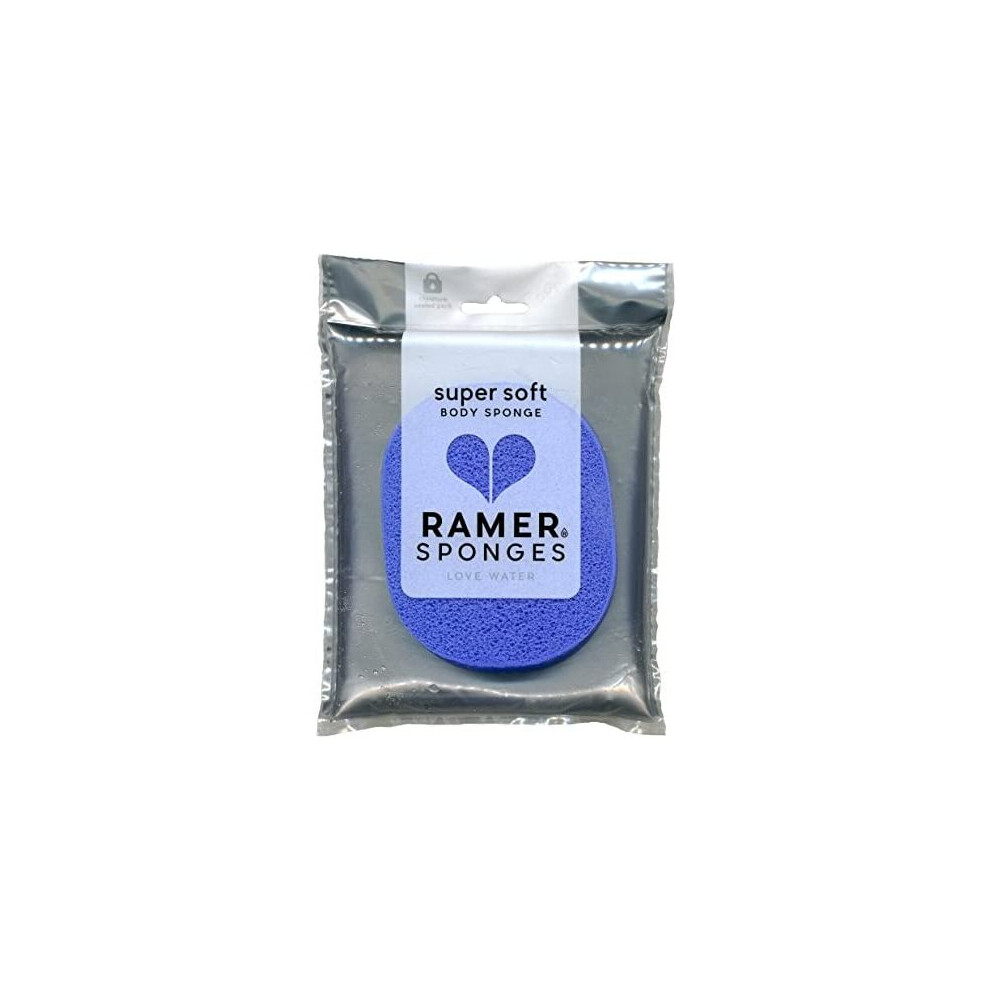 Ramer Shower Sponge - Super Soft Body Small (Hyacinth)
