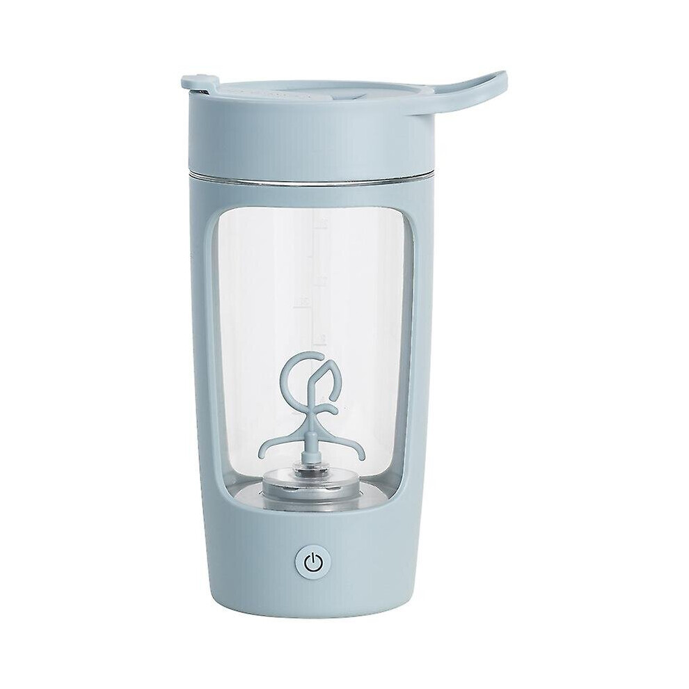 Blue (Blue) 650Ml Electric Protein Shaker Cup Auto Shake Mixer Coffee Bottle Powder Blender Mug