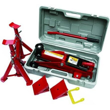 Hilka 82930240 2 Ton Trolley Jack Kit in BMC, Red
