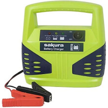 Sakura 6 Amp 12 V Car Battery Charger SS3630 – For Vehicles Up To 1.8L / 1800CC - Lead Acid Batteries Capacity 15 Ah To 80 Ah