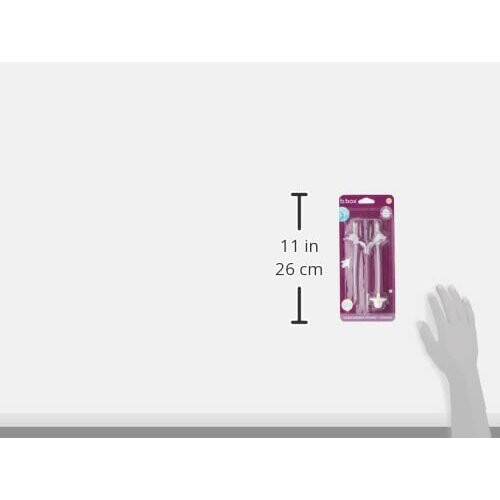 b.box Sippy Cup Replacement Kits with 2 Straws and 1 Cleaner Set 2
