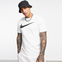 (White, M) Nike Mens T Shirt Cotton Sports Crew Tee DC5094