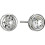 Ted Baker Ted Baker Sinaa Crystal Stud Earrings - Silver or Rose Gold Tone Options 1