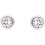Ted Baker Ted Baker Sinaa Crystal Stud Earrings - Silver or Rose Gold Tone Options 2