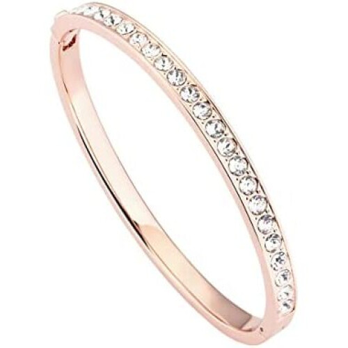 Ted Baker Ted Baker Clemara Hinge Crystal Bangle - Gold, Rose Gold and Silver Tone Options