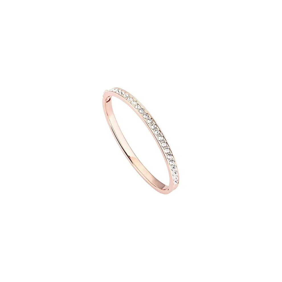 Ted Baker Clemara Hinge Crystal Bangle - Gold, Rose Gold and Silver Tone Options