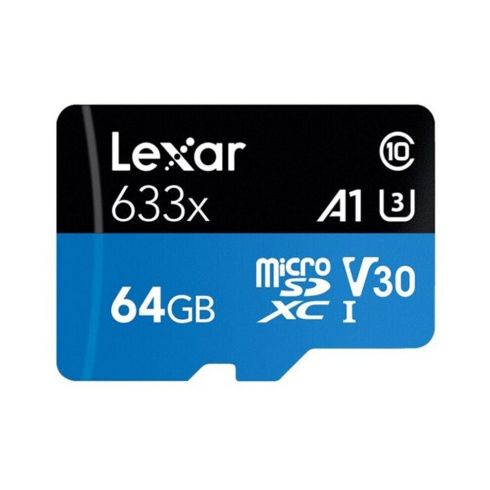 Lexar 633X Micro Sdhc Memory Card Storage Card Multi A 64Gb