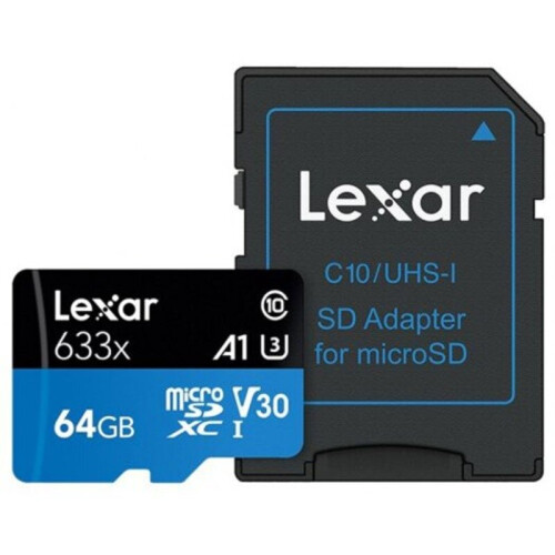 Lexar Lexar 633X Micro Sdhc Memory Card Storage Card Multi A 64Gb 1