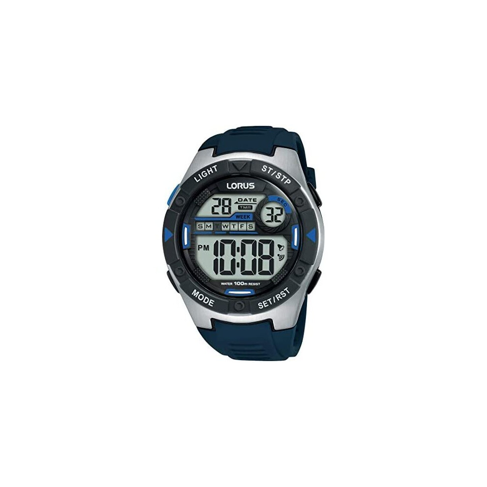 Lorus Mens Digital Quartz Watch R2395MX9