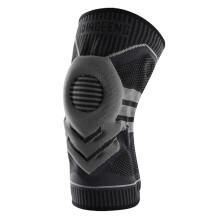 (Black, 2XL) Knee Brace Meniscus Support Knee Pads With Patella Gel Pads Side Stabilisers For Running Arthritis