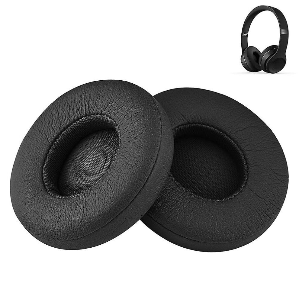 ( ) 1Pair Solo 3.0 2.0 Earpad Replacement Beats Headphone Covers Ear Pads Cushion Black 768645268031