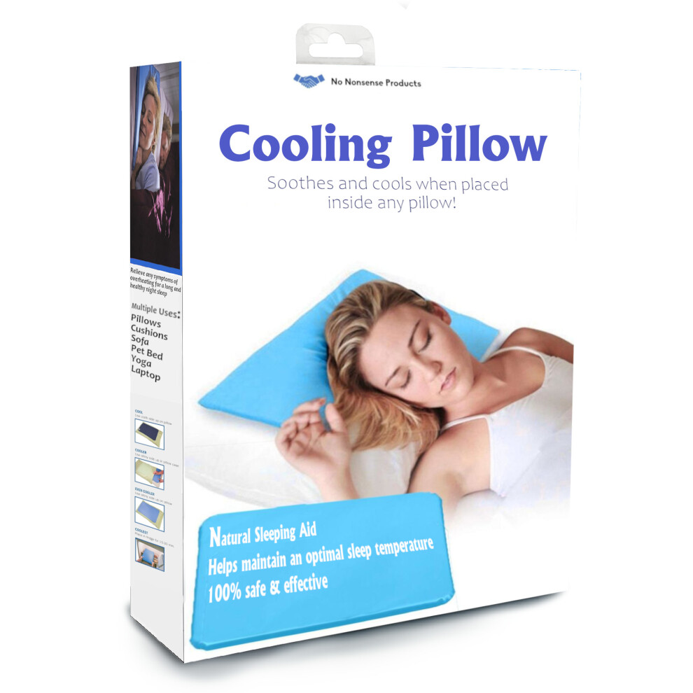 Cooling Pillow Water Cool Sleeping Aid Night Muscle Comfort Sleep