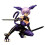 Fairy Tale Villains Assassin Cheshire Cat Midnight Purple Version Statue 1