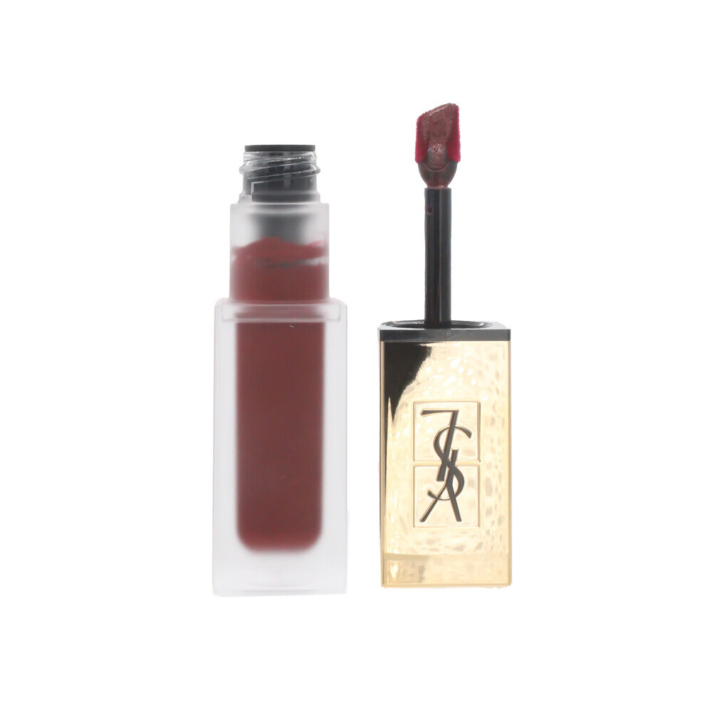 YSL Tatouage Couture Burgundy Liquid Lipstick 8 Black Red Code