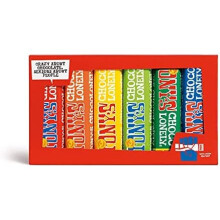 Tony's Chocolonely - Rainbow Tasting Pack - Small Chocolate Bars - 6 Different Flavours - Chocolate Bar - Belgium Fairtrade Chocolate