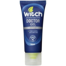 Witch Doctor Gel, skin soothing, calming gel with Witch Hazel extract