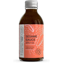 Nojó Sesame Sauce – Vegan Japanese Sauce - Delicious Nutty Flavours for Vegetables, Stir Frys and as Salad Dressings - 1 x 200ml Glass Bottle –