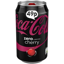 ( 24 Pack ) Coke Zero Cherry - 330ml