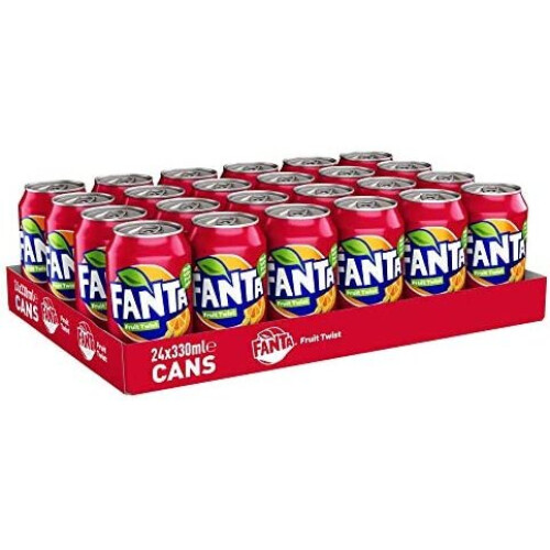 Fanta Fanta Fruit Twist Pack Of 24x330ml Cans