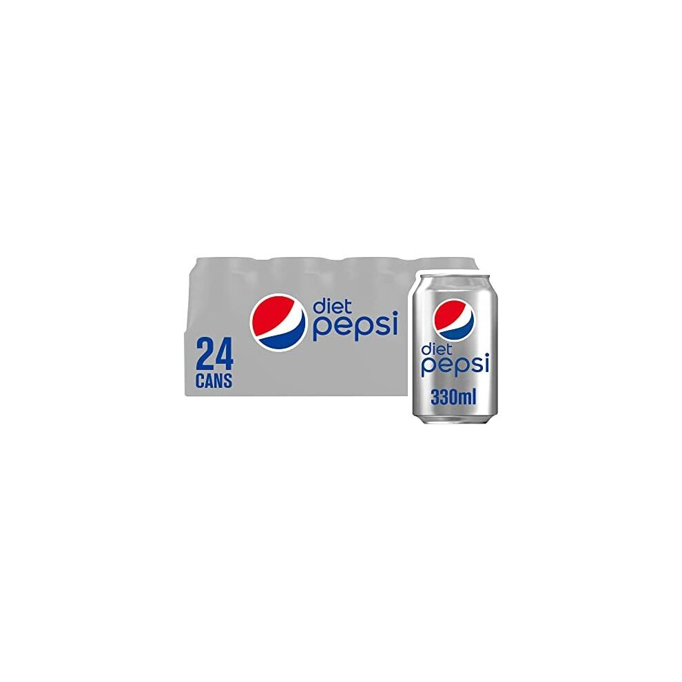 Diet Pepsi Cans, 24 x 330ml