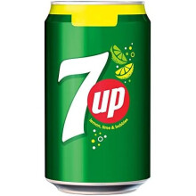 (24 Pack) 7Up Regular Cans - 330ml