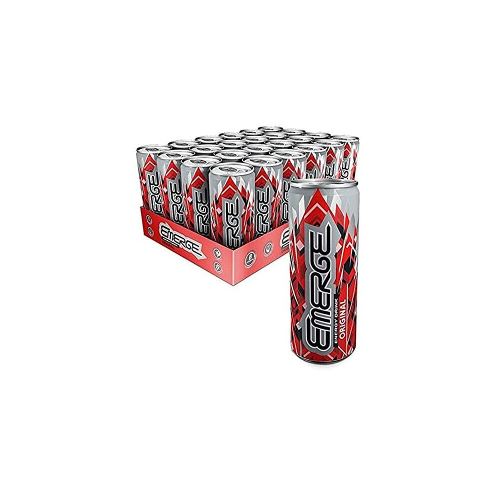 Emerge Regular Energy Drink Multipack 24 X 250Ml