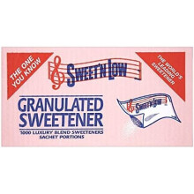 Sweet'n Low Granulated Sweetener 1000 Sachet Portions