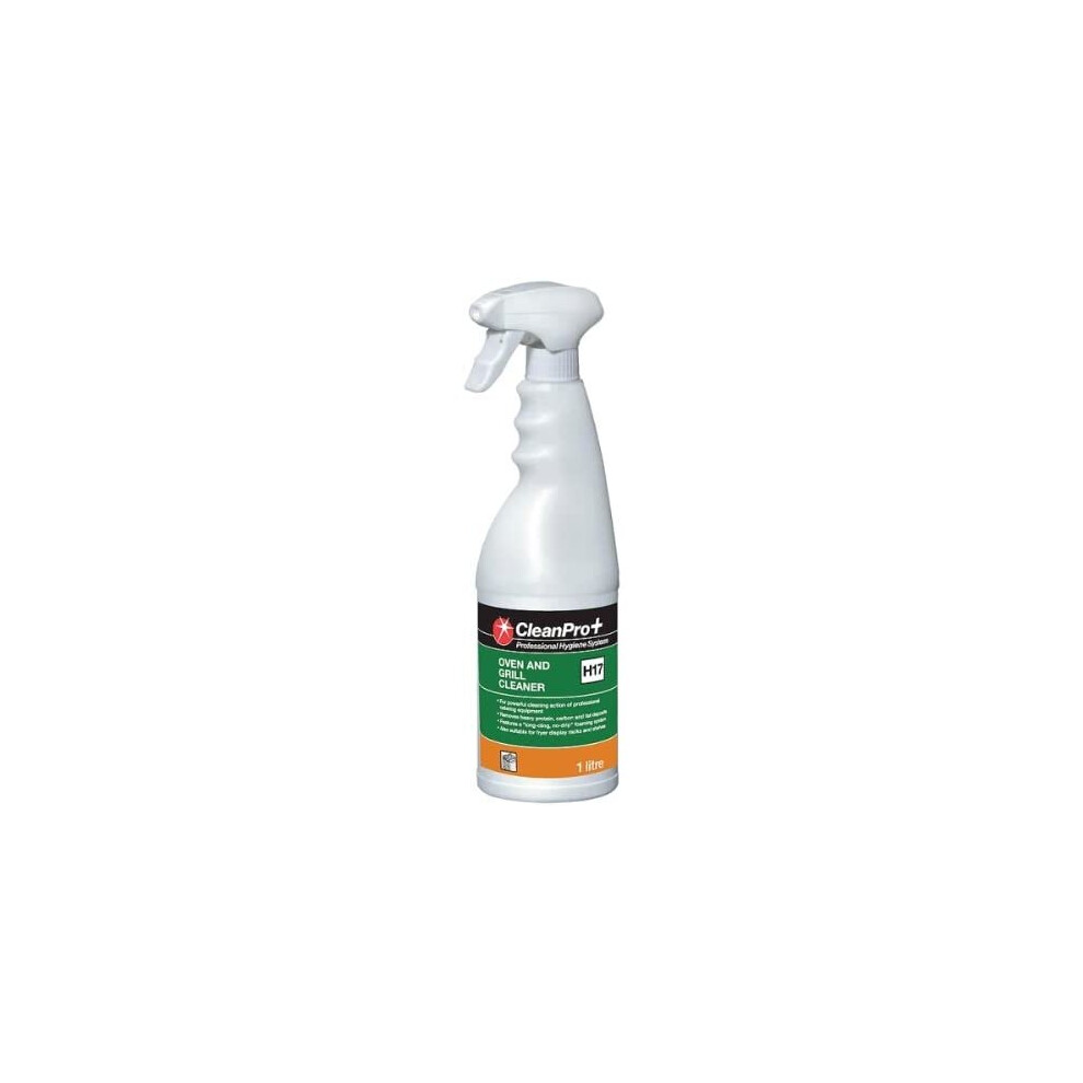 Clean Pro+ Professional Hygiene Systems Oven and Grill Cleaner H17 1 Litre