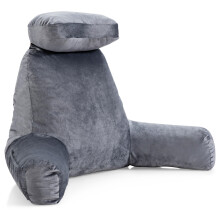 Rest Body Pillow w/ Support Arms & Detachable Neck Roll &Covers