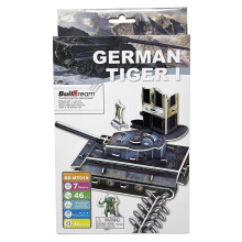 Edu-Sci Historic Military Transport 3D Equipment Puzzle - German Tiger Tank