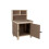 (3ft, Standard Legs) Wooden MDF Top Workbench With Lockable Cupboard And Back Panel 4