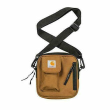 (Brown) Shoulder Bag Size Travel Cross Body Carhartt Mens Womens Messenger Utility