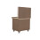 (3ft, Legs With Wheels) Wooden MDF Top Workbench With Lockable Cupboard And Back Panel 5