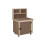 (3ft, Standard Legs) Wooden MDF Top Workbench With Lockable Cupboard And Back Panel 1