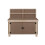(7ft, Standard Legs) Wooden MDF Top Workbench With Lockable Cupboard And Back Panel 2