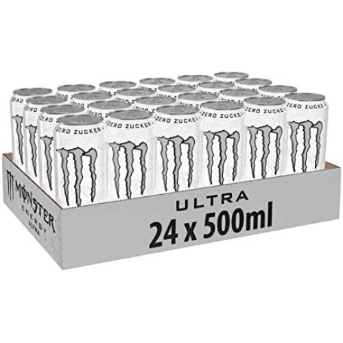 Monster Ultra White 12 x 500ml Cans 2