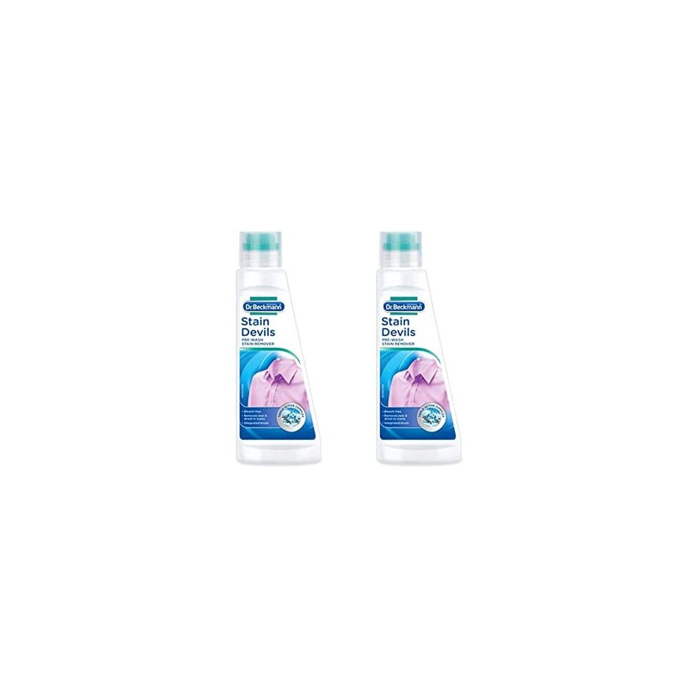 Dr Beckmann Stain Devils Pre-Wash Bleach Free Stain Remover (2 x 250ml)